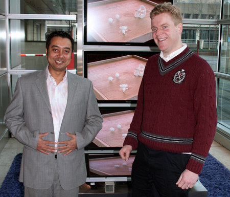 Sanchay Roy en Nico Schutte
