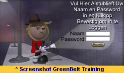 Interactieve Green Belt Training Cynax