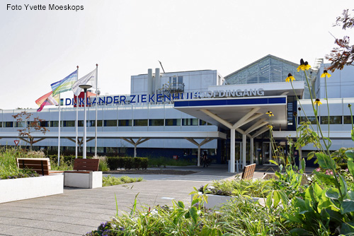De tweede hoofdlocatie van het Dijklander Ziekenhuis, in Purmerend