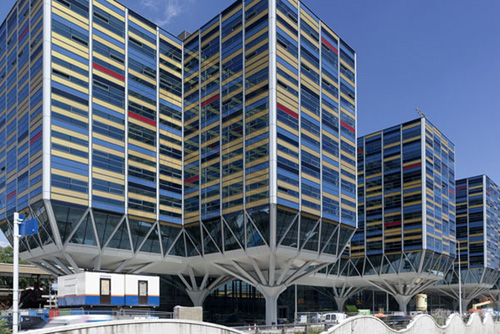 Het hoofdkantoor van Zilveren Kruis in Leiden