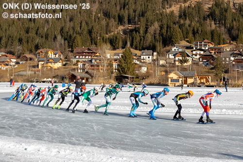 ONK dames op de Weissensee in 2025
