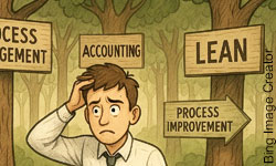 Bedrijfskunde studenten moeten veel leren. Hierdoor bestaat de kans dat ze door de bomen het bos niet meer zien